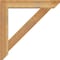 Ekena Millwork Traditional Slat Rough Sawn Bracket, Western Red Cedar, 4"W x 30"D x 30"H BKT04X30X30TRA06RWR - alternate 2